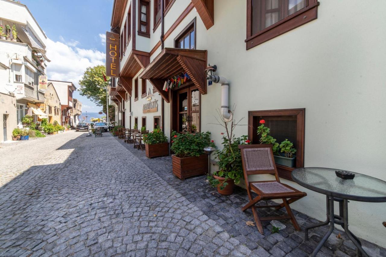 Armistis Hotel Mudanya Bagian luar foto